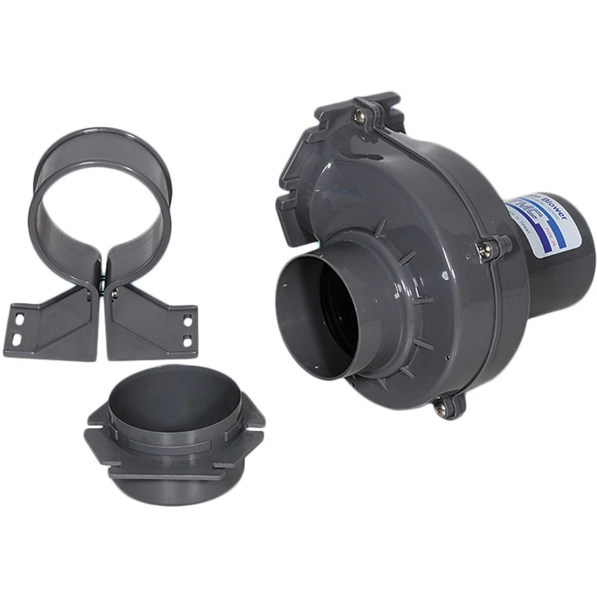 Bilge Ventilator 90 Cfm met Support en Slangkoppeling 24V
