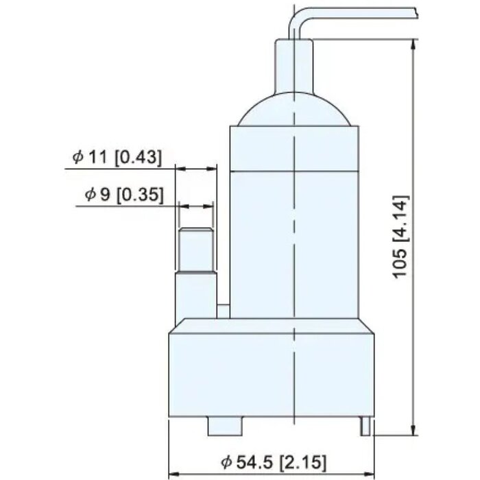 TMC Dompelpomp 160 GPH 12V