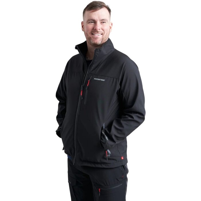 Rooster Soft Shell Jacket Black