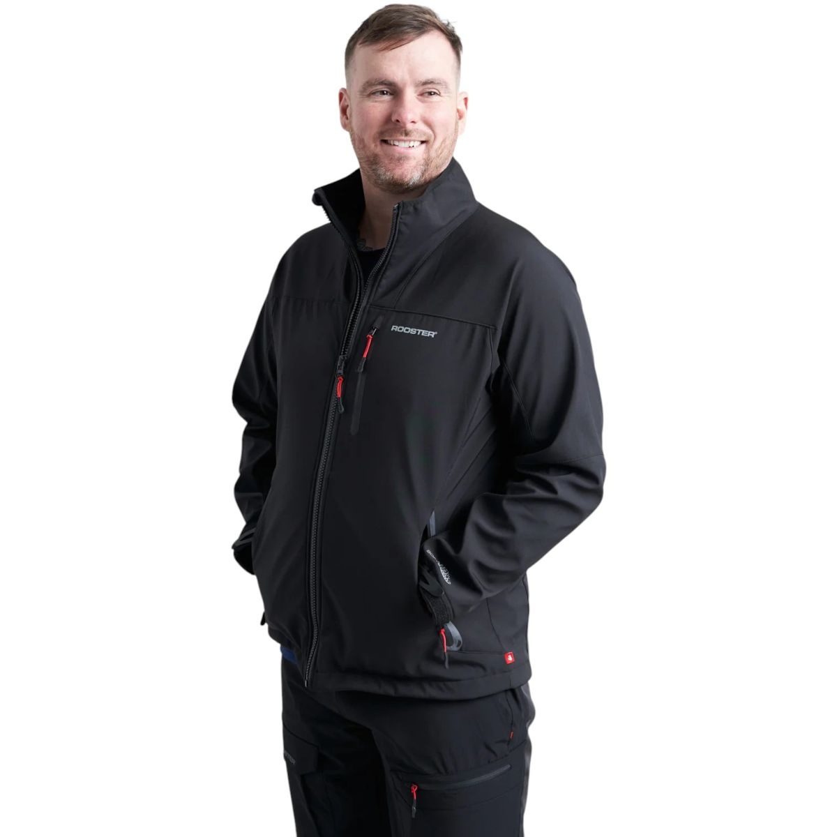 Rooster Soft Shell Jacket Black
