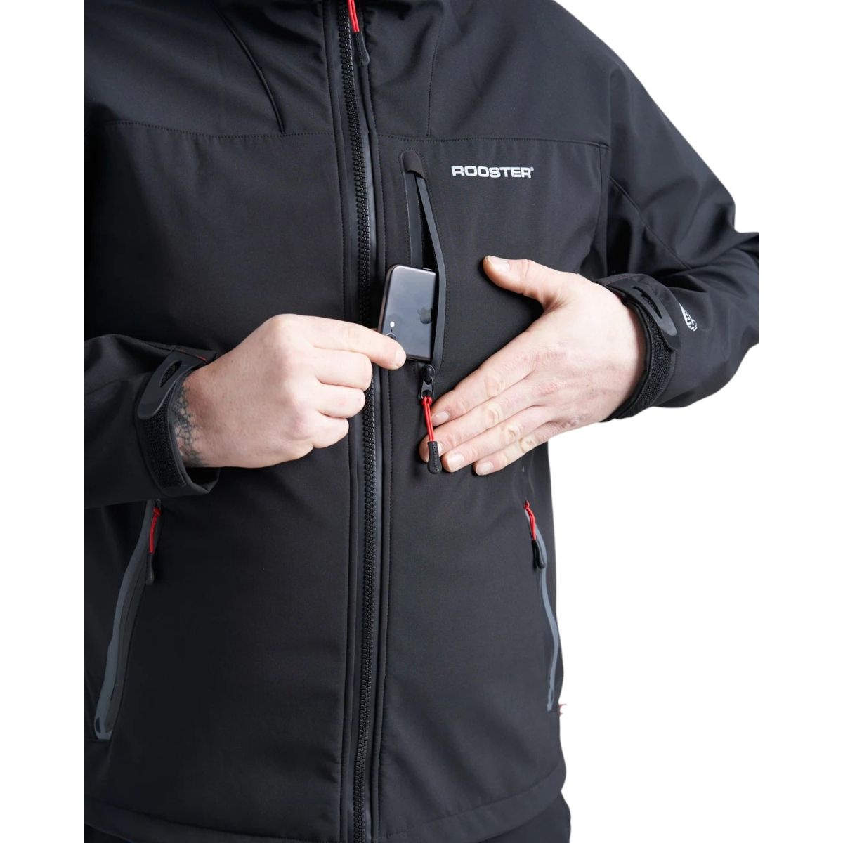 Rooster Soft Shell Jacket Black