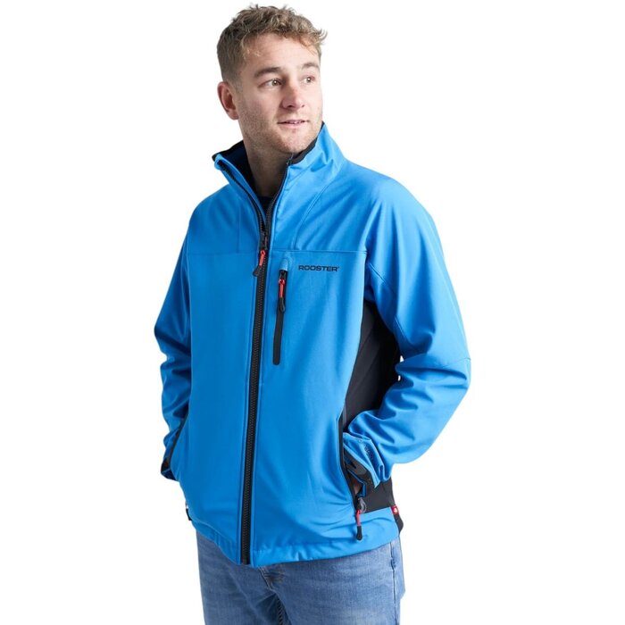 Rooster Soft Shell Jacket Blue