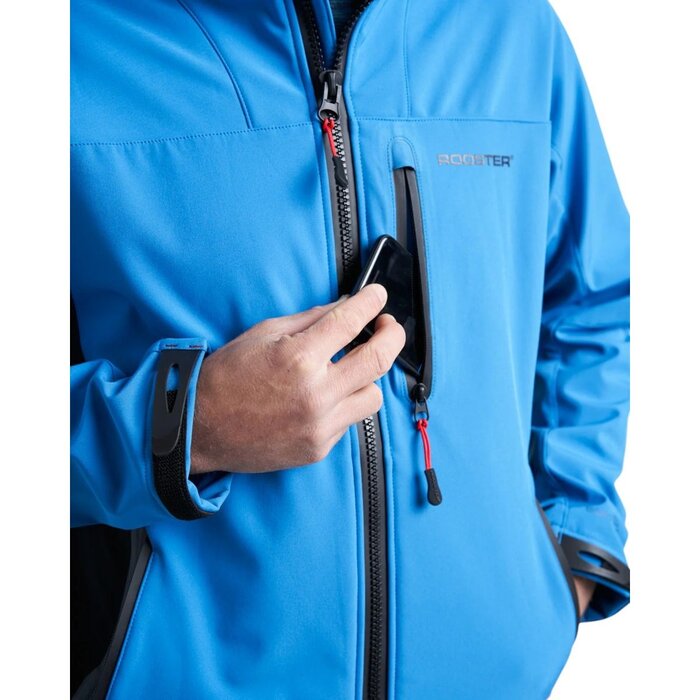 Rooster Soft Shell Jacket Blue
