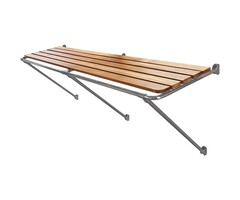 Zwemplateau Boot 200x57cm Rvs316