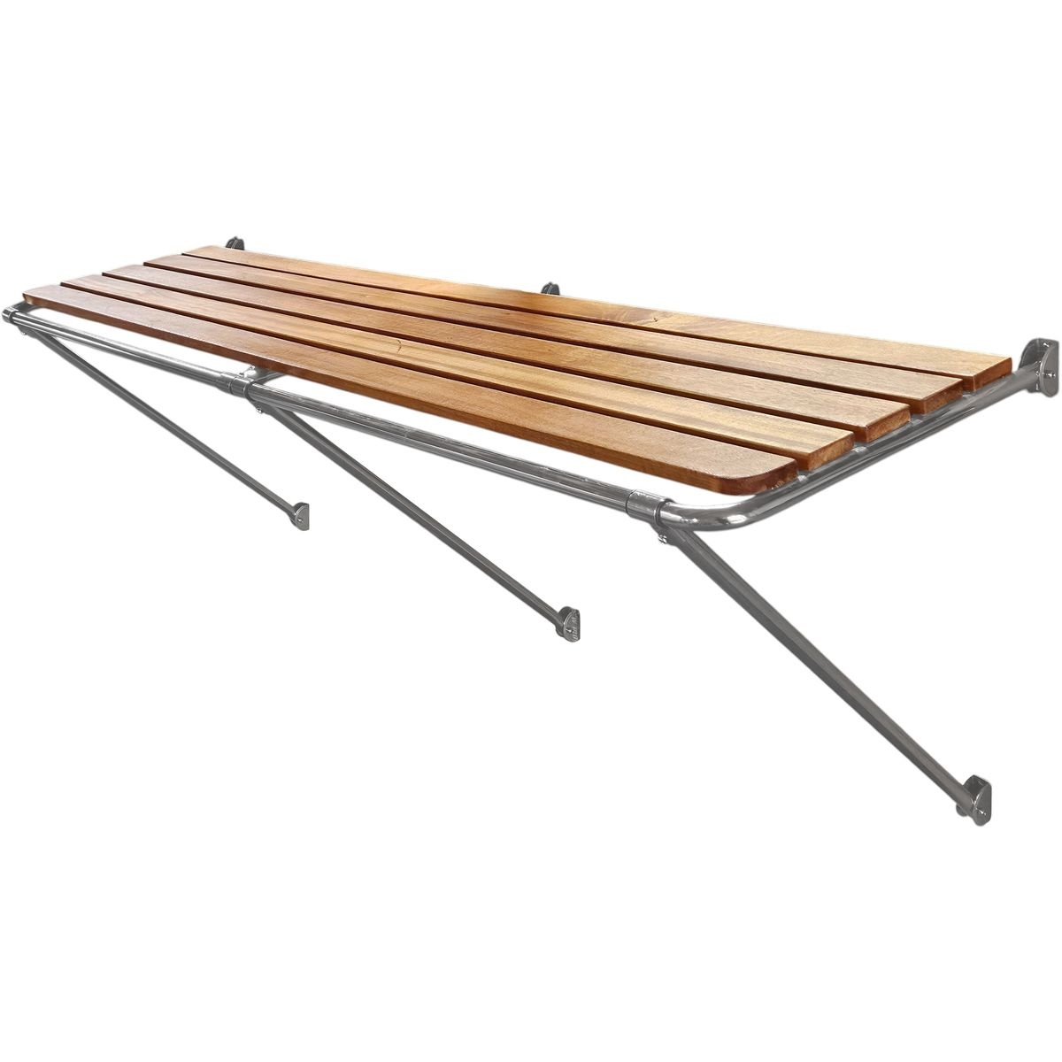 Zwemplateau Boot 200x57cm Rvs316