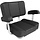 Boat Seat with Armrest 50x68x58cm Black