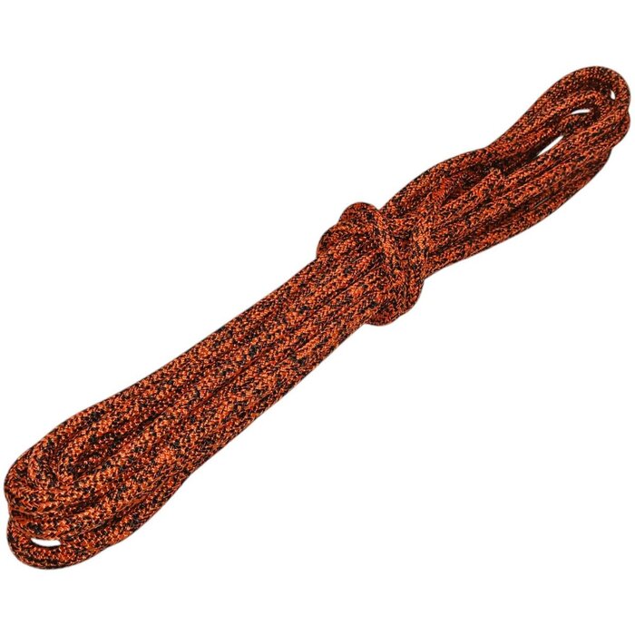 Laser Grootschoot 8mm Polyester Zwart-Oranje