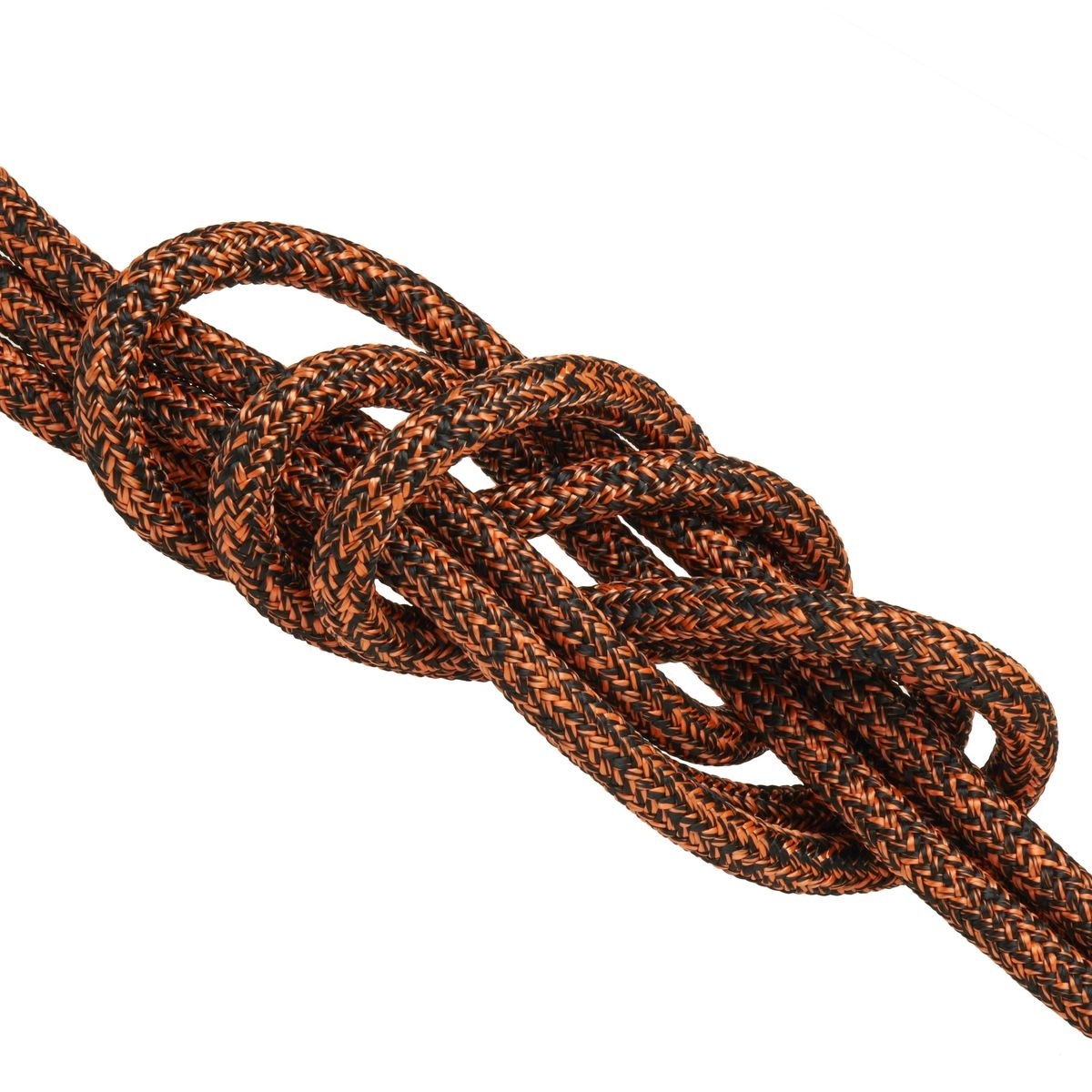 8mm Polyester Rope with Cover 1400kg Orange-Black