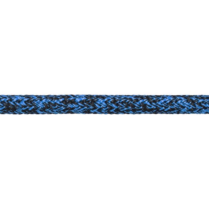 10mm Polyester Lijn met Mantel 1700kg Blauw-Zwart