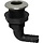 Through Hull Fitting 90 Degrees 5/8" Nylon & SS316
