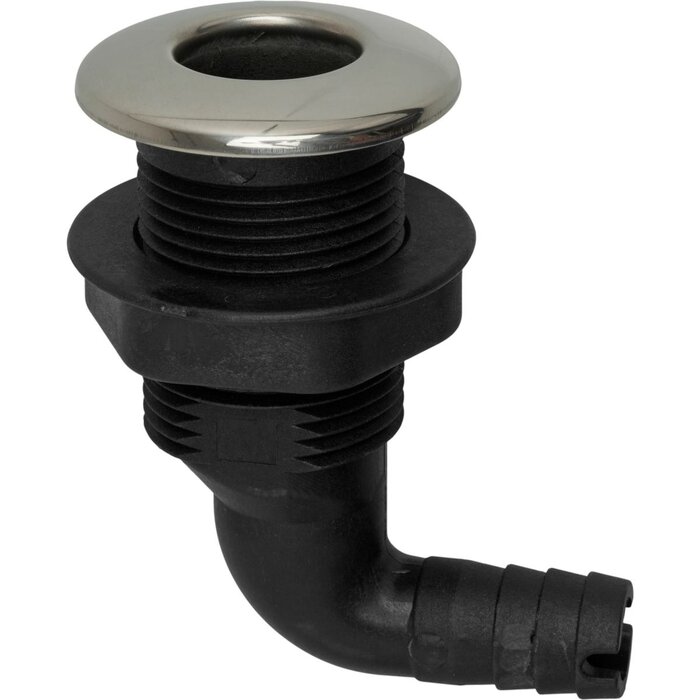 Huiddoorvoer 90 graden 16mm Nylon & RVS316