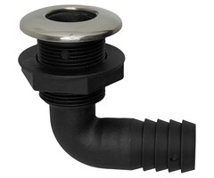 Huiddoorvoer 90 graden 32mm Nylon & RVS316