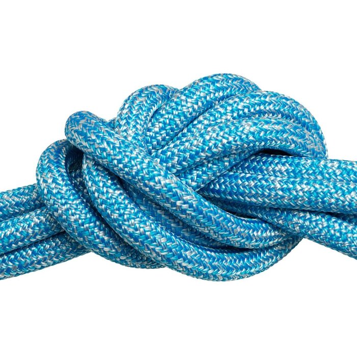 14mm UHMWPE Rope Double Braided 6500kg Blue-White