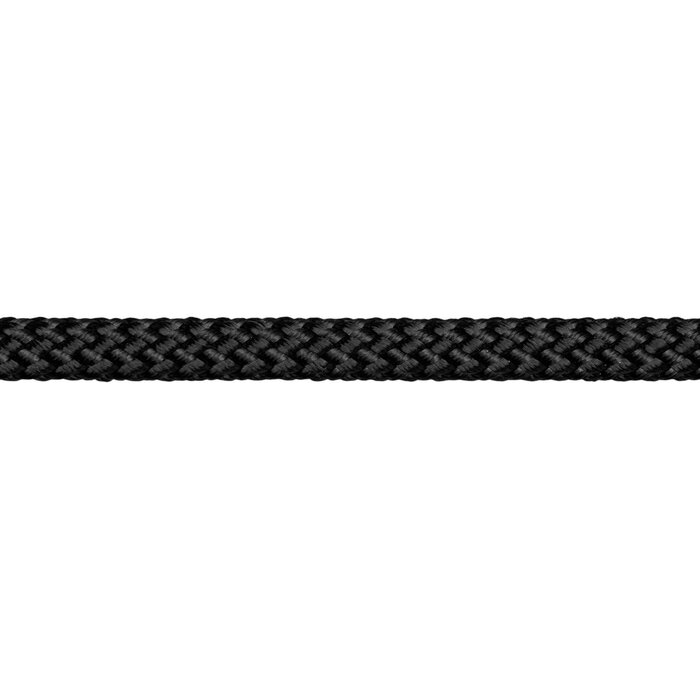 10mm Double Braid Polyester Lijn Zwart