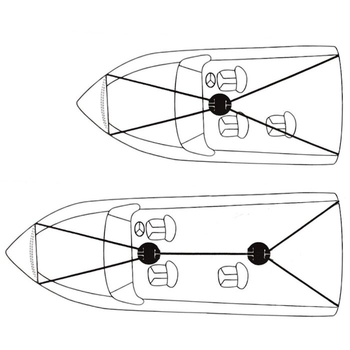 Boat Cover Support System