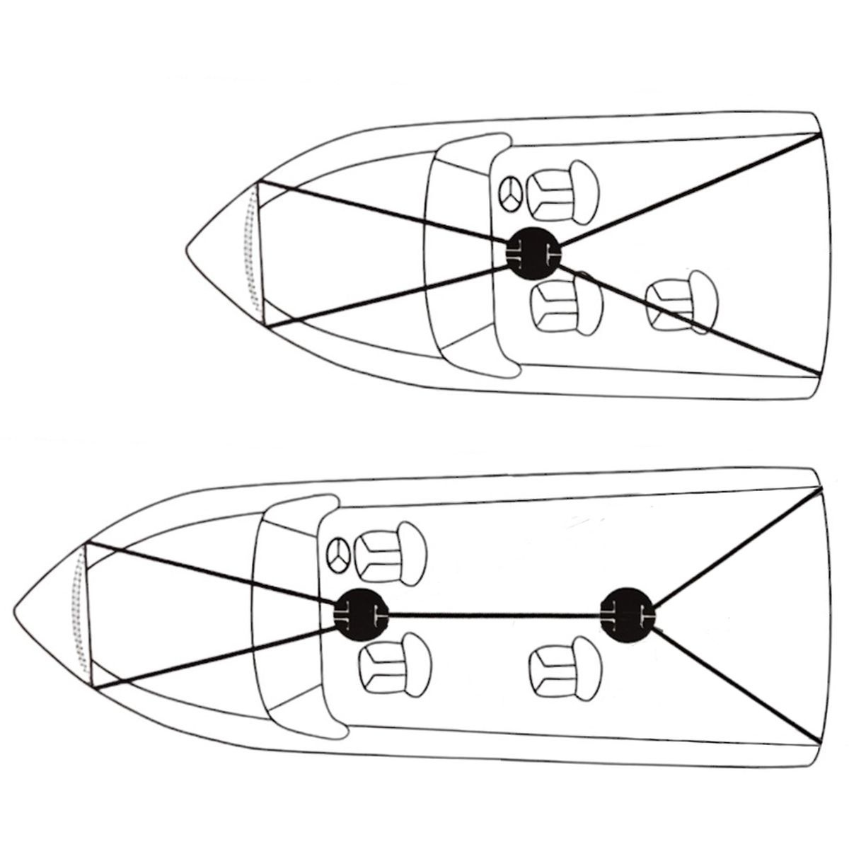 Boat Cover Support System