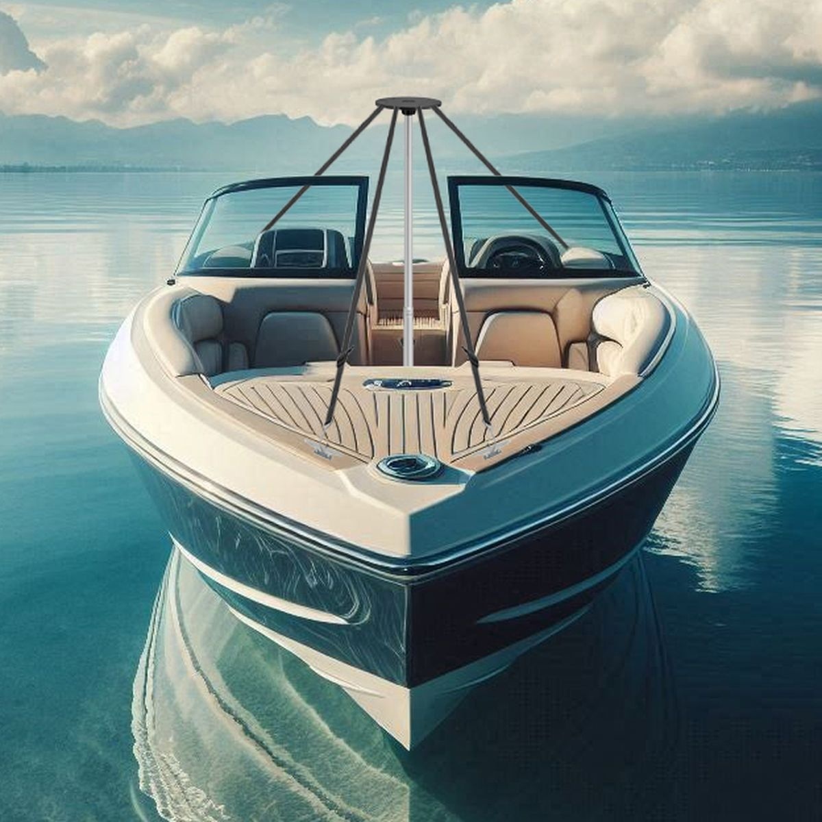 Boat Cover Support System