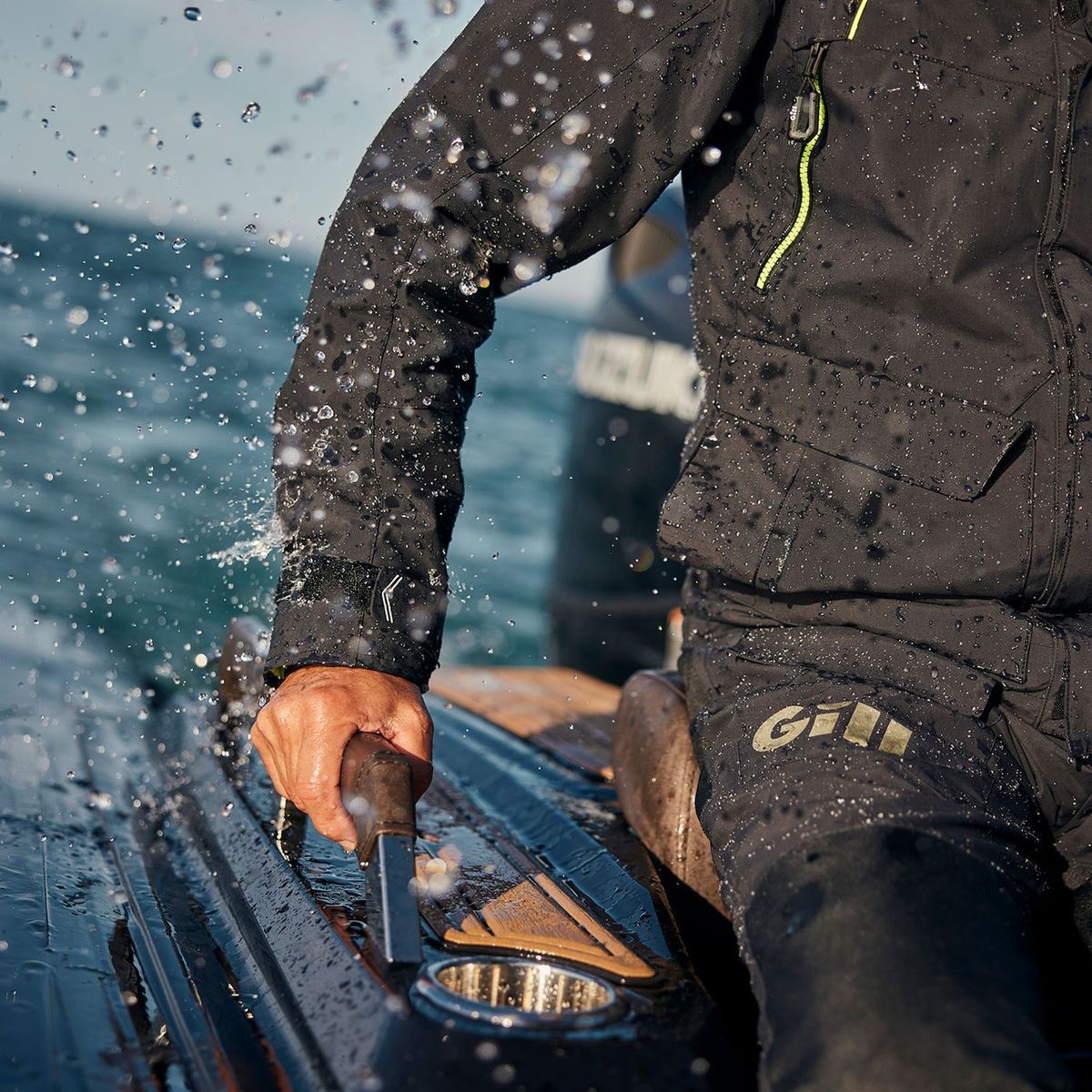 Gill OS2 Sailing Jacket Black