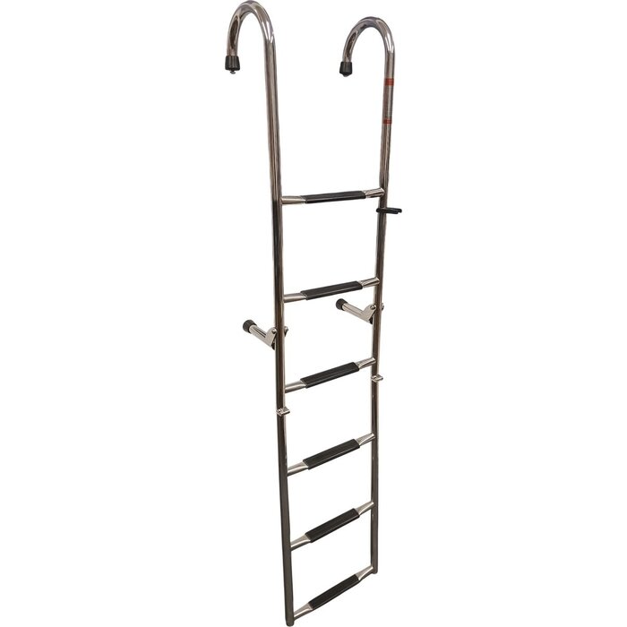 Opvouwbare Zwemtrap Rvs 6 Treden 167x35cm