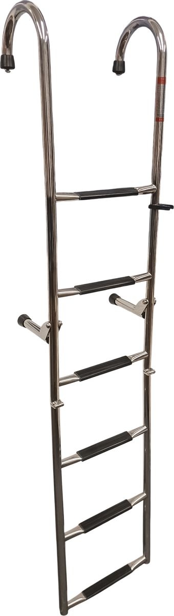 Opvouwbare Zwemtrap Rvs 6 Treden 167x35cm