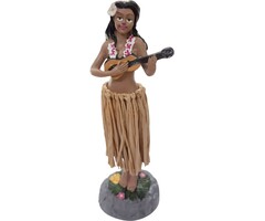 Devoted Hula Girl Dashboard Doll