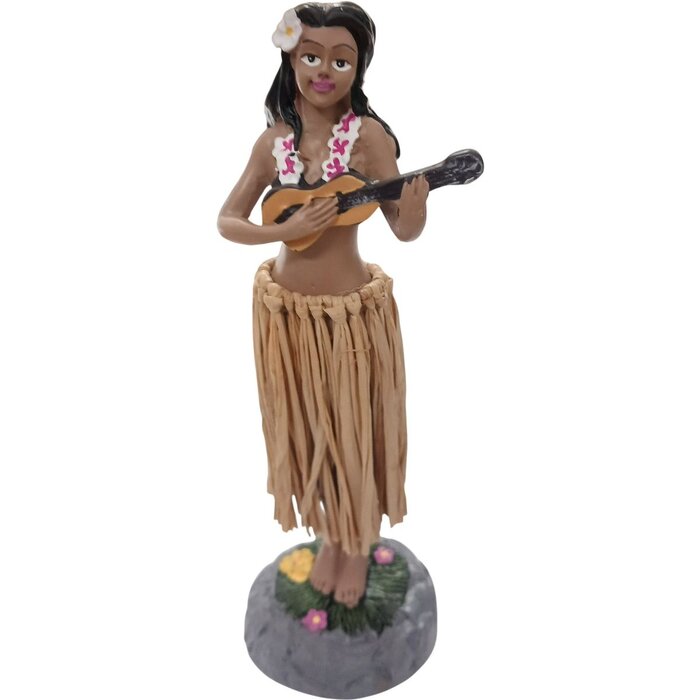 Devoted Hula Girl Dashboard Doll