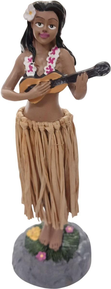 Devoted Hula Girl Dashboard Doll