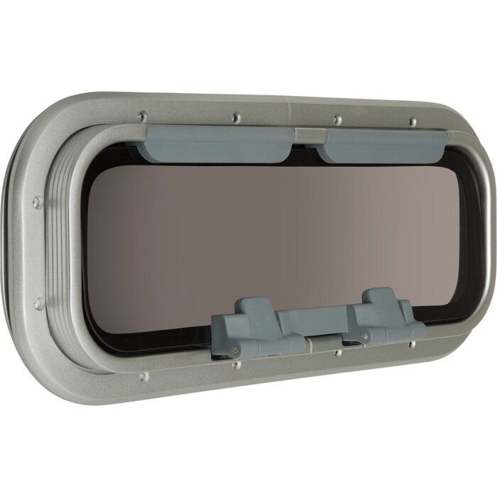 Patrijspoort Aluminium Rechthoekig 451x193mm