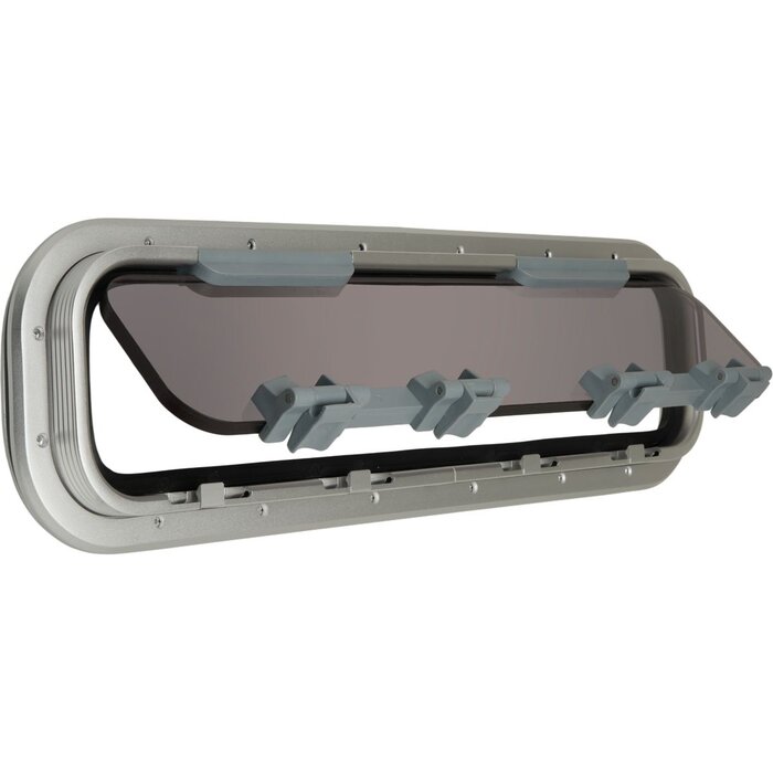 Patrijspoort Aluminium Rechthoekig 649x193mm