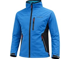 Rooster Soft Shell Jacket Blauw