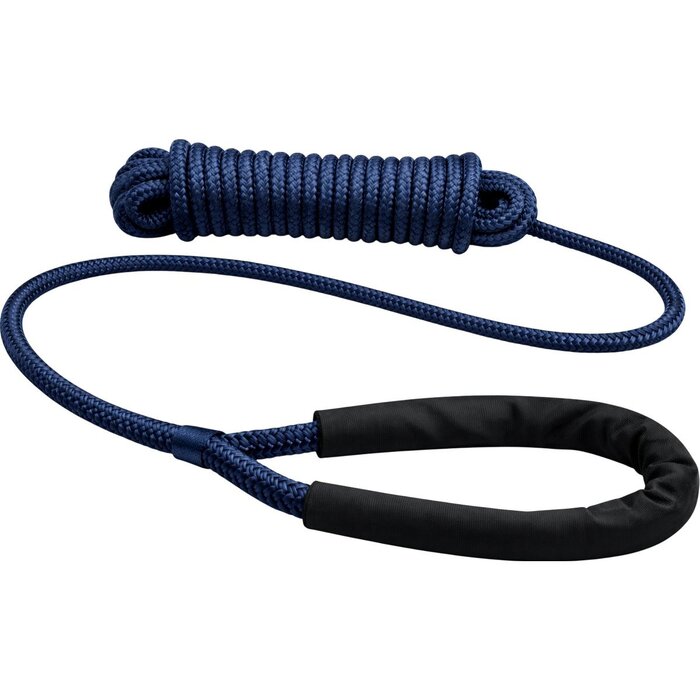 12mm x 6m Mooring Line with Protector Sleeve Deluxe Polyester Navy