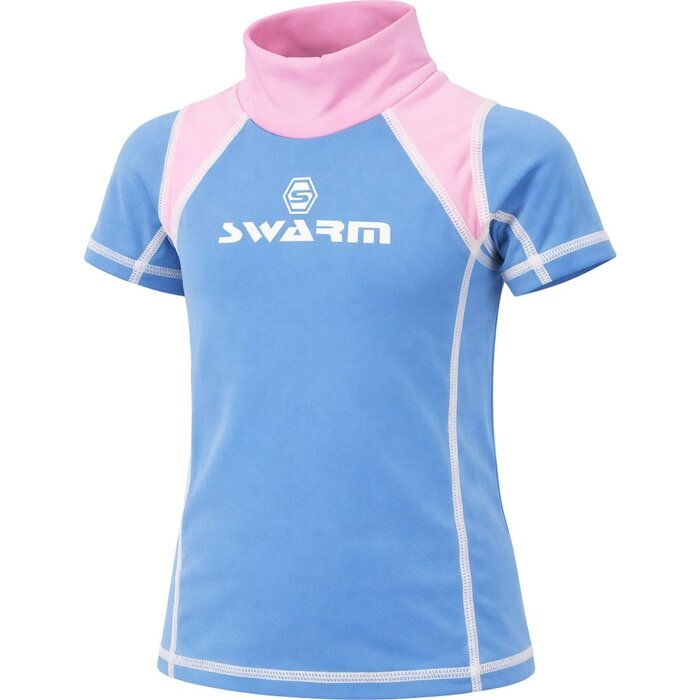 Swarm Rash Vest Short Sleeve Meisjes