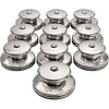 Loxx pull it up snap fastener 19 mm stainless steel set of 10