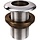 Through Hull Fitting 1 1/4" SS316