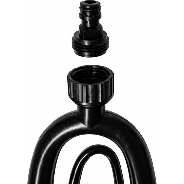 Doorspoelklem Dubbel 33cm