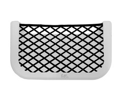 Opbergnet met Kleefstrip 258x121x29mm Wit