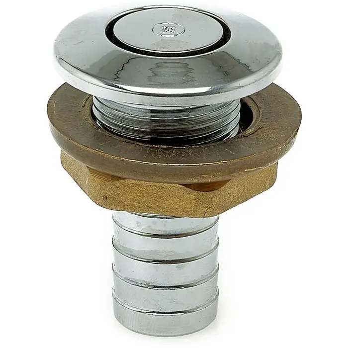 Tank Vent 16mm 55x40mm Chrome Plated Brass