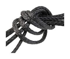 10mm Dyneema Rope 12-Strand Black
