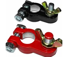 Marine Battery Clamps Set