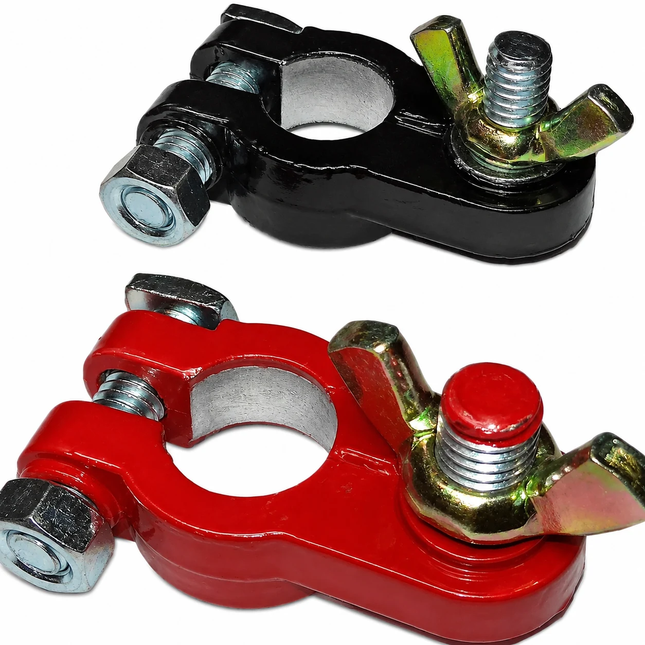 Marine Battery Clamps Set