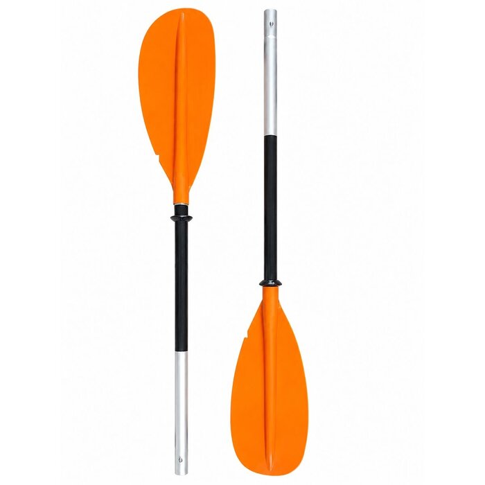 Kayak Paddle 218cm Detachable & Adjustable Orange