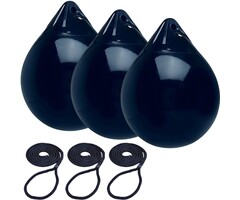 Bolfenders met lijn 38x29cm set van 3 Navy