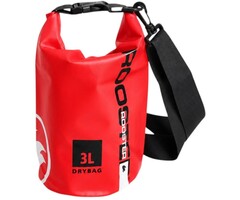 Rooster Roll Top Dry Bag Red 3L