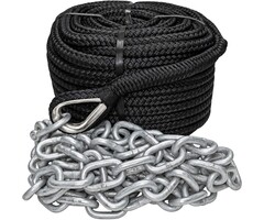10mm Ankerlijn met Ketting 30m