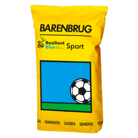 Barenbrug Resilient Blue Sport 15KG - 600-750 m² - Extreem Sterk Gazon - Graszaadselect.nl