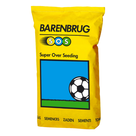 Barenbrug SOS Super Over Seeding Gazonherstel 15KG 300 tot 500 m² - Gazonherstel