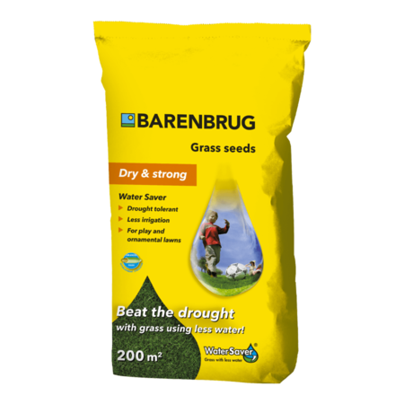 Barenbrug Water Saver (Dry & strong) 15 kg +/- 600 m² - Can Withstand Extreme Drought - Graszaadselect.nl