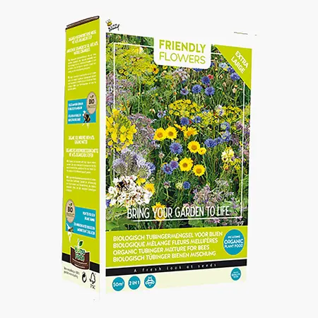 Buzzy BIO Gemischte Blumensamen 50m² - Bio Gemischte Blumensamen - Graszaadselect.com