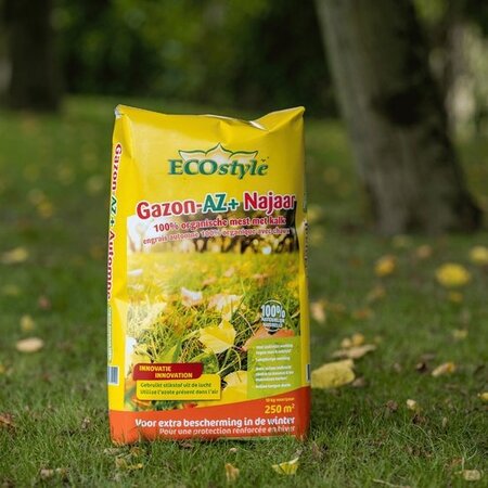 EcoStyle Rasendünger - Herbst - 2 kg - 50m2 - Graszaadselect.nl