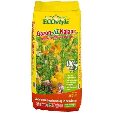 EcoStyle Lawn Fertiliser - Autumn - 2 kg - 50m2 - Graszaadselect.nl